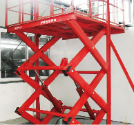 剪叉式電動(dòng)升降貨梯，固定式液壓升降貨梯